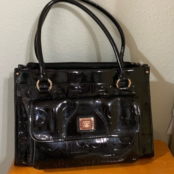 Liz Claiborne leather satchel - Picture 1 of 11